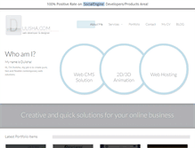 Tablet Screenshot of dulisha.com